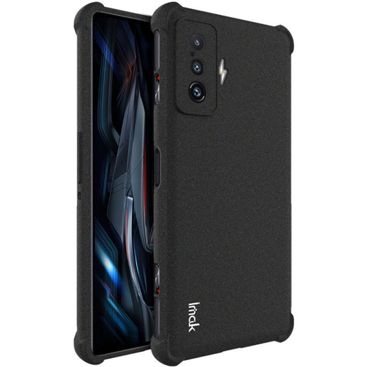 For Xiaomi Redmi K50 Gaming 5G IMAK All-inclusive Shockproof Airbag TPU Case (Matte Black) - Xiaomi Cases by imak | Online Shopping UK | buy2fix