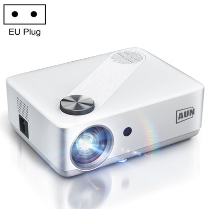 AUN AKEY8 1920x1080 6000 Lumens Portable Home Theater LED HD Digital Projector, Basic Version, EU Plug - Consumer Electronics by AUN | Online Shopping UK | buy2fix