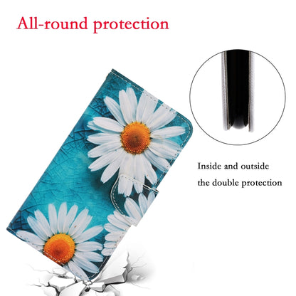 For Xiaomi Redmi 10C Colored Drawing Pattern Flip Leather Case(Daisy) - Xiaomi Cases by buy2fix | Online Shopping UK | buy2fix