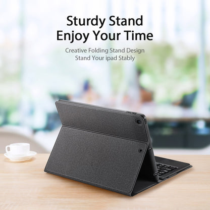 DUX DUCIS Bluetooth Keyboard Leather Case with Touchpad & Smart Sleep Function For iPad 10.2 2021 / 2020 / 2019(Black) - Universal by DUX DUCIS | Online Shopping UK | buy2fix