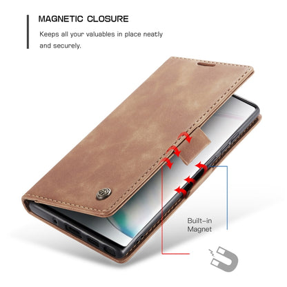 For Galaxy A81 / Note 10 Lite CaseMe Multifunctional Horizontal Flip Leather Case, with Card Slot & Holder & Wallet(Brown) - Galaxy Phone Cases by CaseMe | Online Shopping UK | buy2fix