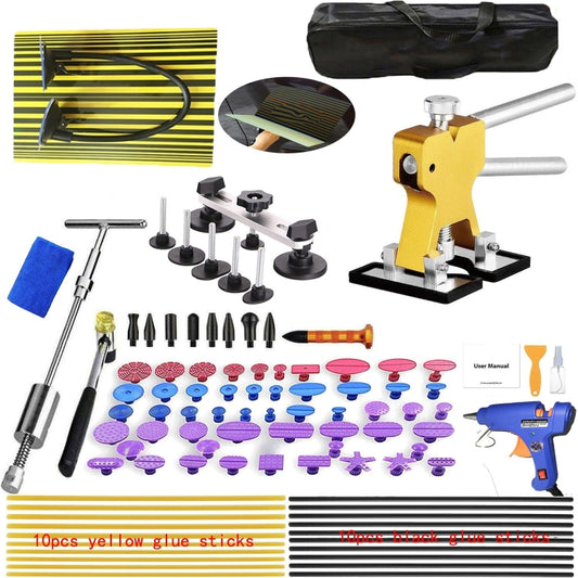 D3 96 in 1 Car Paintless Dent Dings Repair Lifter Tools Kit, Plug Type:US Plug - In Car by buy2fix | Online Shopping UK | buy2fix