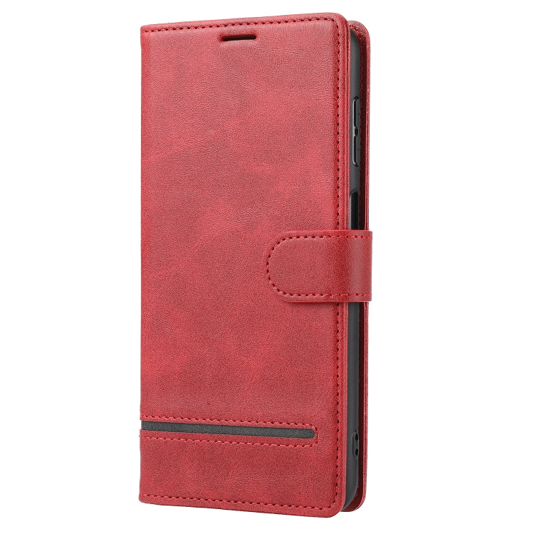 For OPPO A54 5G / A74 5G / A93 5G Classic Wallet Flip Leather Phone Case(Red) - OPPO & vivo Accessories by buy2fix | Online Shopping UK | buy2fix