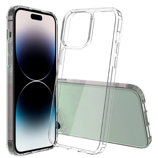 For iPhone 14 Pro Shockproof Scratchproof TPU + Acrylic Phone Case (Transparent) - iPhone 14 Pro Cases by buy2fix | Online Shopping UK | buy2fix