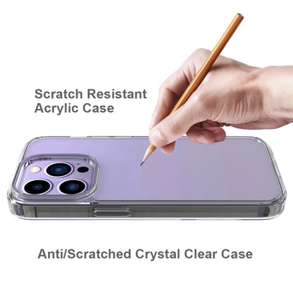 For iPhone 14 Pro Max Shockproof Scratchproof TPU + Acrylic Phone Case (Transparent) - iPhone 14 Pro Max Cases by buy2fix | Online Shopping UK | buy2fix