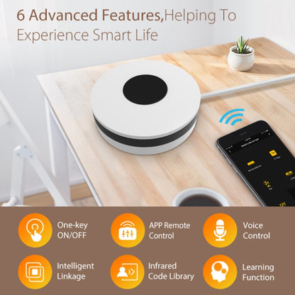 NEO NAS-IR02W WiFi IR Remotc Control Support Amazon Alexa / Google Home(White) - Consumer Electronics by NEO | Online Shopping UK | buy2fix