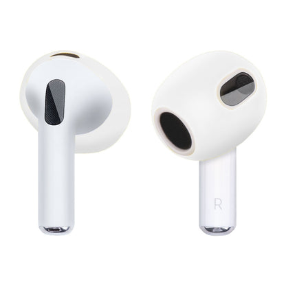 Ear Cap Silicone Protective Case for AirPods 3(White) - Apple Accessories by buy2fix | Online Shopping UK | buy2fix