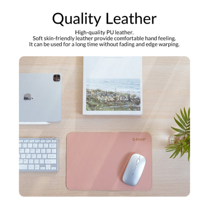 ORICO Double Sided Mouse Pad, Size: 300x600mm, Color:Cork + Pink PU - Mouse Pads by ORICO | Online Shopping UK | buy2fix