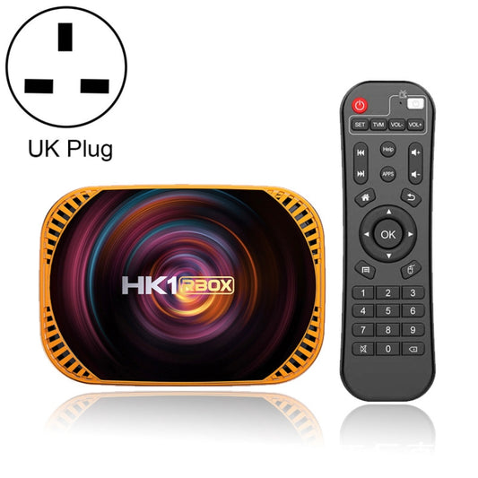 MECOOL HK1RBOX X4 4K TV Box, Android 11 Amlogic S905X4 CPU with RC 4GB+32GB(UK Plug) - Consumer Electronics by MECOOL | Online Shopping UK | buy2fix