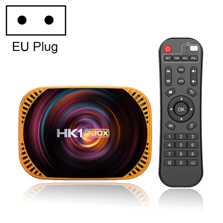 MECOOL HK1RBOX X4 4K TV Box, Android 11 Amlogic S905X4 CPU with RC 4GB+64GB(EU Plug) - Amlogic S905 by MECOOL | Online Shopping UK | buy2fix