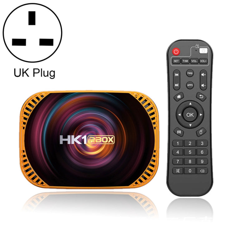 MECOOL HK1RBOX X4 4K TV Box, Android 11 Amlogic S905X4 CPU with RC 4GB+64GB(UK Plug) - Consumer Electronics by MECOOL | Online Shopping UK | buy2fix