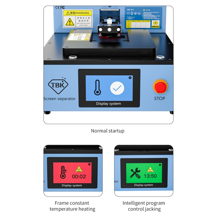 TBK 288  Built-in Pump Vacuum Automatic Intelligent Control Screen Removal Tool, AU Plug - Separation Equipment by TBK | Online Shopping UK | buy2fix