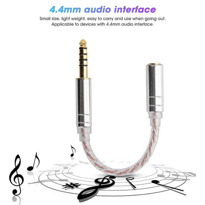 ZS0156 Balanced Inter-conversion Audio Cable(4.4 Balanced Male to 2.5 Balanced Female) - Headset Accessories by buy2fix | Online Shopping UK | buy2fix