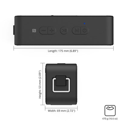 Tronsmart T2 Plus Portable Outdoor Bluetooth 5.0 20W IPX7 NFC Speaker - Mini Speaker by Tronsmart | Online Shopping UK | buy2fix