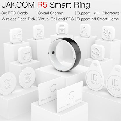 JAKCOM R5 Smart Ring Multifunction Smart Wear Ring, Size:M - Smart Rings / Smart Telephones by JAKCOM | Online Shopping UK | buy2fix