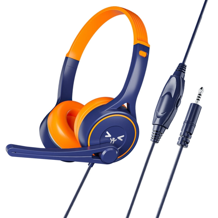 SOYTO SY-G30 Wired Noise Cancelling Ergonomic Gaming Headset, Interface:3.5mm(Blue Orange) - Multimedia Headset by SOYTO | Online Shopping UK | buy2fix