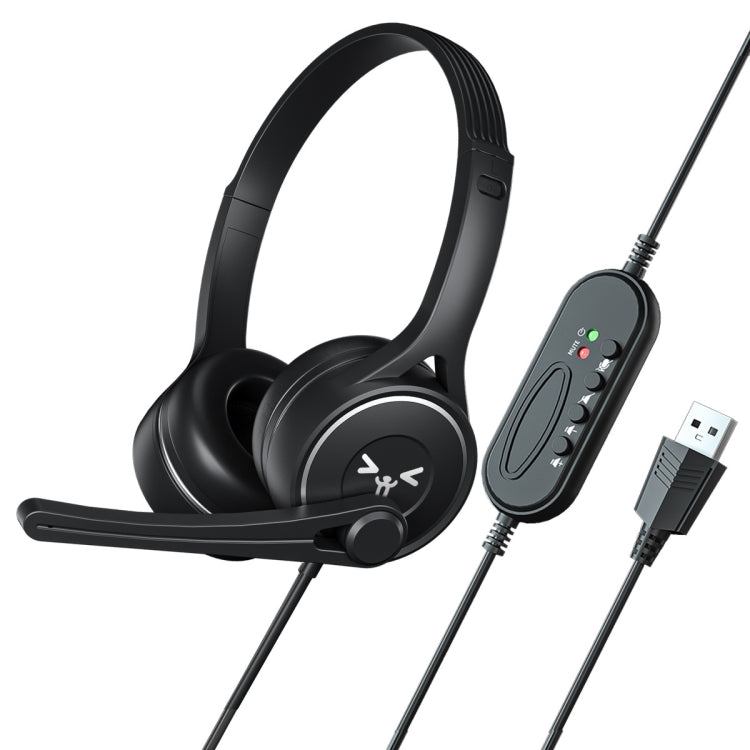 SOYTO SY-G30 Wired Noise Cancelling Ergonomic Gaming Headset, Interface:USB(Black) - Multimedia Headset by SOYTO | Online Shopping UK | buy2fix