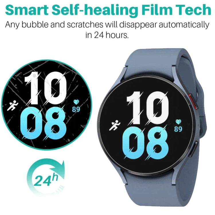 For Samsung Galaxy Watch5 44mm Soft Hydrogel Film Watch Screen Protector - Smart Wear by buy2fix | Online Shopping UK | buy2fix