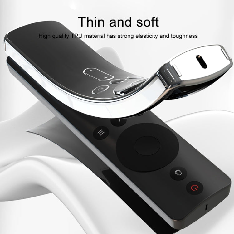 Remote Control TPU Protective Case For Xiaomi Double Button with Voice Button(Black) - Consumer Electronics by buy2fix | Online Shopping UK | buy2fix