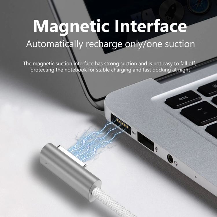 100W 5 Pin MagSafe 1 (L-shaped) to USB-C / Type-C PD Charging Cable, Cable Length: 1.8m - Cable & Adapter by buy2fix | Online Shopping UK | buy2fix