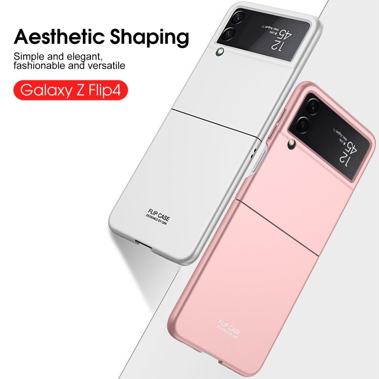 For Samsung Galaxy Z Flip4 GKK Ultra-thin Full Coverage Phone Case(Pink) - Galaxy Z Flip4 5G Cases by GKK | Online Shopping UK | buy2fix