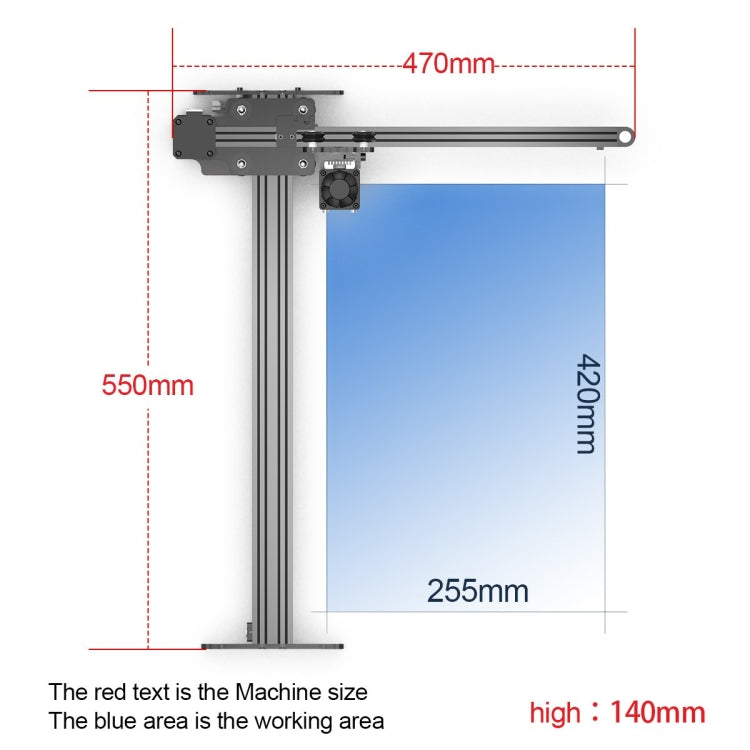 NEJE MASTER 3 Plus Laser Engraver with A40630 Laser Module(EU Plug) - DIY Engraving Machines by NEJE | Online Shopping UK | buy2fix