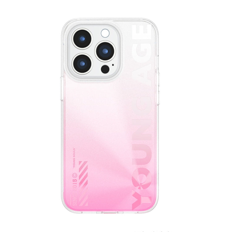 For iPhone 13 Pro WEKOME Gorillas Gradient Colored Phone Case (Pink) - iPhone 13 Pro Cases by WK | Online Shopping UK | buy2fix