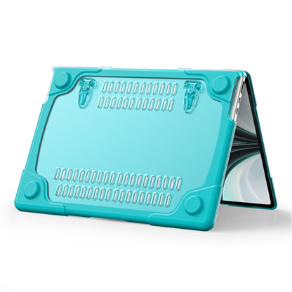 For MacBook Air 13.6 inch A2681 2022 TPU + PC Two-color Anti-fall Laptop Protective Case(Light Blue) - MacBook Air Cases by buy2fix | Online Shopping UK | buy2fix