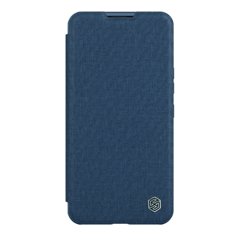 For iPhone 14 Plus  NILLKIN QIN Series Pro Leather Phone Case(Blue) - iPhone 14 Plus Cases by NILLKIN | Online Shopping UK | buy2fix