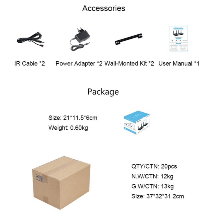 Measy Air Pro HD 1080P 3D 2.4GHz / 5GHz Wireless HD Multimedia Interface Extender,Transmission Distance: 100m(US Plug) - Set Top Box & Accessories by Measy | Online Shopping UK | buy2fix