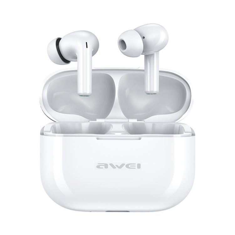 awei T1 Pro True Sports Earbuds With Charging Case(White) - Bluetooth Earphone by awei | Online Shopping UK | buy2fix