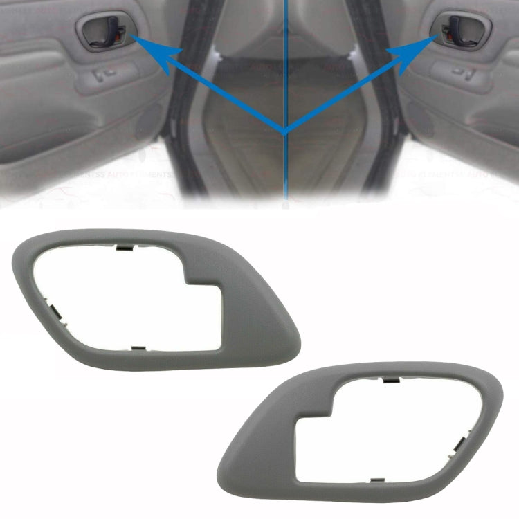 For Chevrolet C1500 Pickup 1996-1999 Car Right Side Door Interior Door Handle Bezel 15708080 - In Car by buy2fix | Online Shopping UK | buy2fix