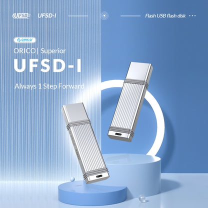 ORICO UFS Flash Drive, Read: 411MB/s, Write: 353MB/s, Memory:64GB, Port:Type-C(Silver) - USB Flash Drives by ORICO | Online Shopping UK | buy2fix