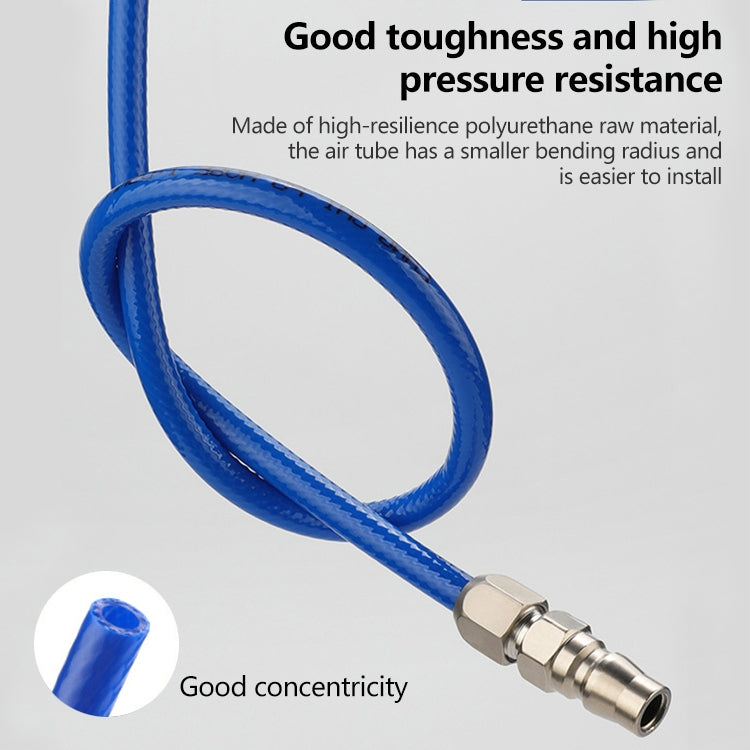 LAIZE High Pressure Flexible Polyurethane Pneumatic Tubing, Specification:12x8mm, 100m - PU Air Pipe by LAIZE | Online Shopping UK | buy2fix