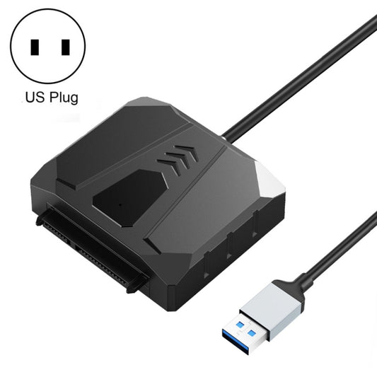 ORICO UTS2 USB 3.0 2.5-inch SATA HDD Adapter with 12V 2A Power Adapter, Cable Length:0.5m(US Plug) - USB to IDE / SATA by ORICO | Online Shopping UK | buy2fix