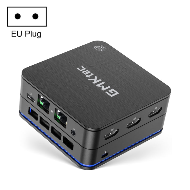 GMK KB7 Windows 11 Pro Mini PC, 16GB+512G, Intel Pentium Silver N6005 Quad Core, Support WiFi & BT(EU Plug) - Windows Mini PCs by GMKtec | Online Shopping UK | buy2fix