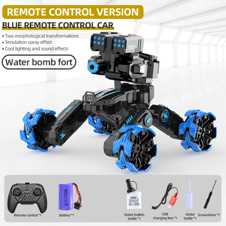 DM-528 Four-wheel Battle Blooming Tire Spray Remote Control Car, Specification:Single Control Water Bomb(Blue) - RC Cars by buy2fix | Online Shopping UK | buy2fix