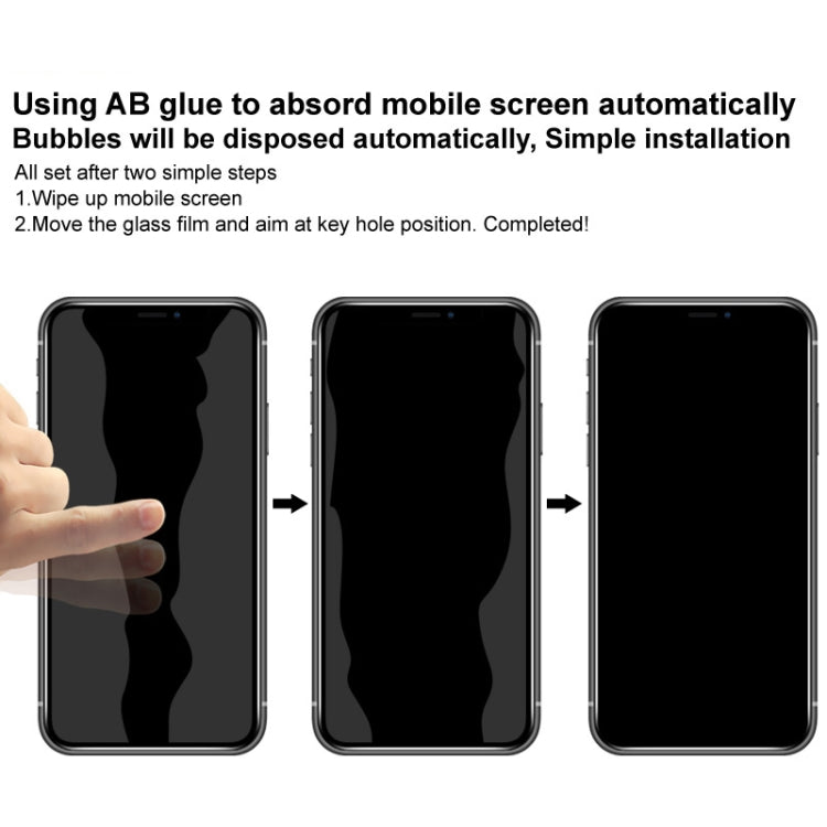 For iPhone 14 Plus IMAK HD Full Screen Anti-spy Tempered Glass Protective Film - iPhone 14 Plus Tempered Glass by imak | Online Shopping UK | buy2fix