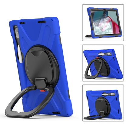 For Lenovo Pad Pro 2022 11.2 inch Silicone + PC Protective Tablet Case(Blue) - For Lenovo by buy2fix | Online Shopping UK | buy2fix