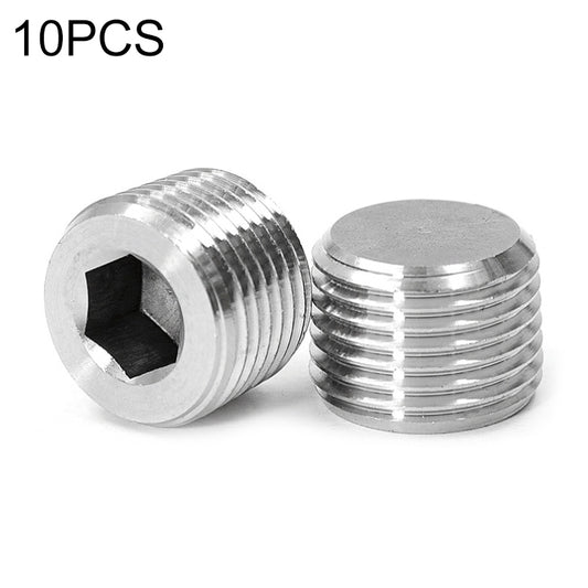 LAIZE 10pcs Iron Plug Connector Accessories, Caliber:1 Point -  by LAIZE | Online Shopping UK | buy2fix