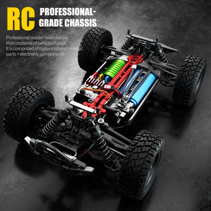 JJR/C Q117C Full Scale Brushless High Speed Off-Road Wrangler Remote Control Car(Black Red) - RC Cars by JJR/C | Online Shopping UK | buy2fix