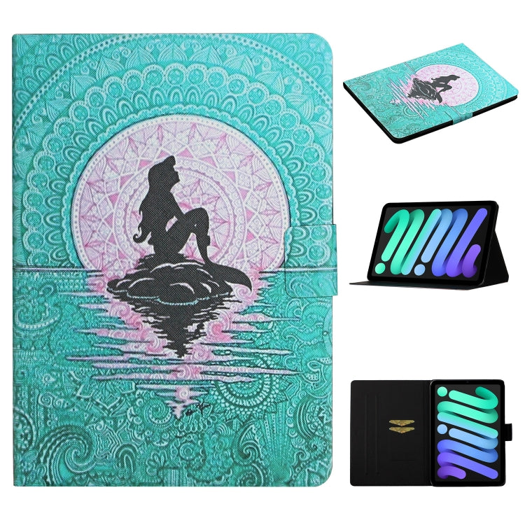 For iPad 2025 / 2022 Colored Drawing Pattern Flip Leather Smart Tablet Case(Mermaid) - iPad 2025 / 2022 Cases by buy2fix | Online Shopping UK | buy2fix