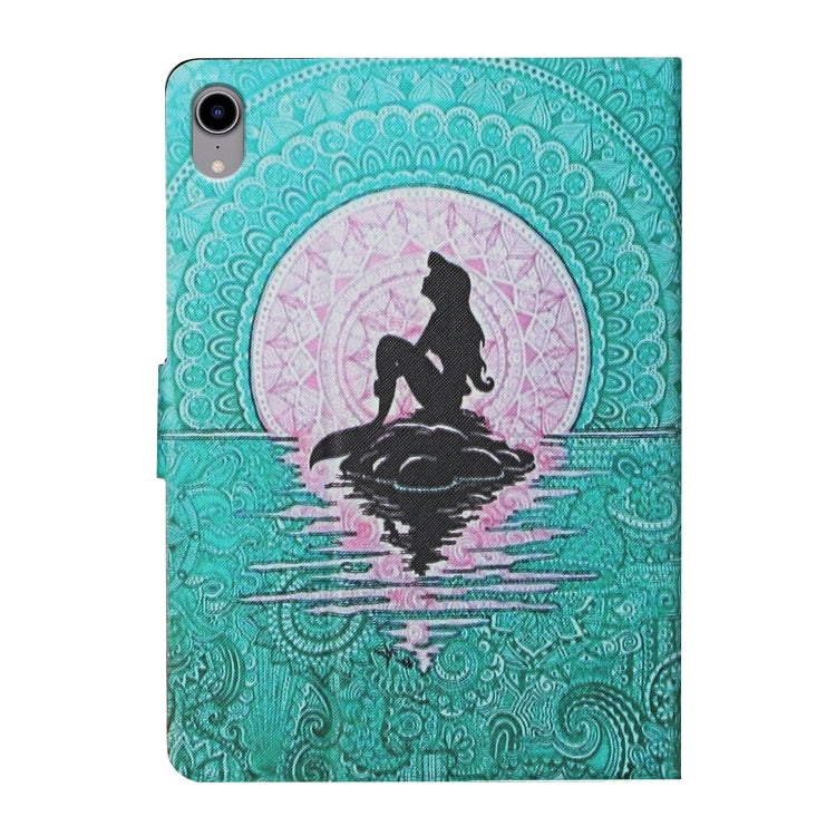 For iPad 2025 / 2022 Colored Drawing Pattern Flip Leather Smart Tablet Case(Mermaid) - iPad 2025 / 2022 Cases by buy2fix | Online Shopping UK | buy2fix