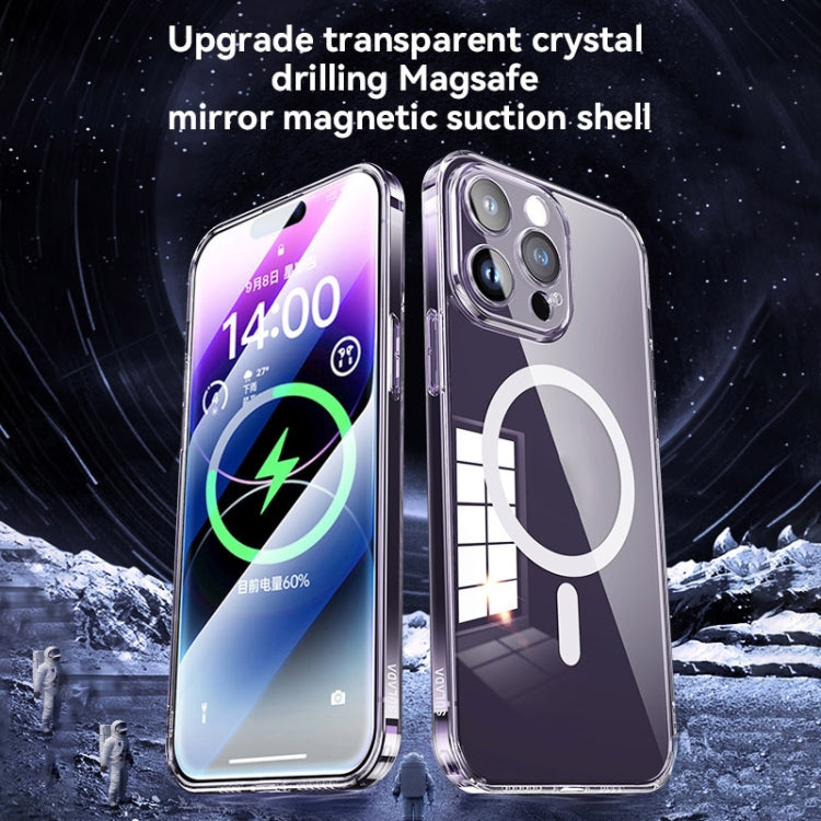 For iPhone 14 Pro SULADA Jingpin Series All-inclusive Lens Electroplated TPU Phone Case(Transparent) - iPhone 14 Pro Cases by SULADA | Online Shopping UK | buy2fix
