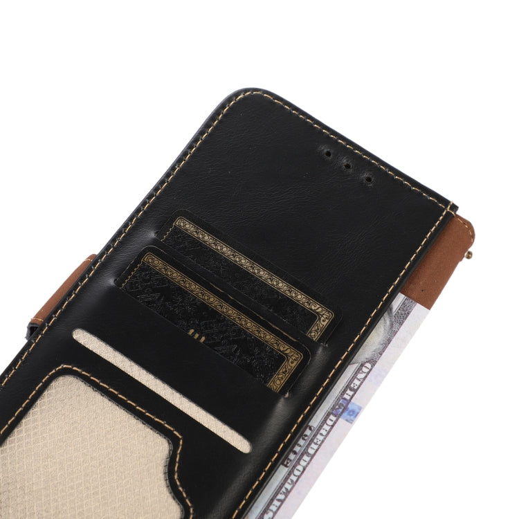 For Nokia X30 5G Crazy Horse Top Layer Cowhide Leather Phone Case(Black) - Nokia Cases by buy2fix | Online Shopping UK | buy2fix