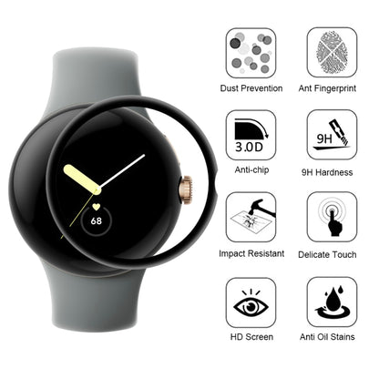 For Google Pixel Watch 3D Surface Composite Soft Watch Film - Smart Wear by imak | Online Shopping UK | buy2fix