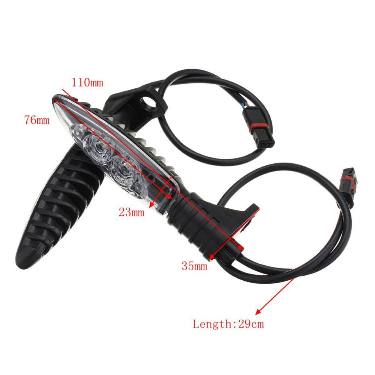 For BMW R1200 / F800 1 Pair Motorcycle LED Rear Turn Signal Light - In Car by buy2fix | Online Shopping UK | buy2fix