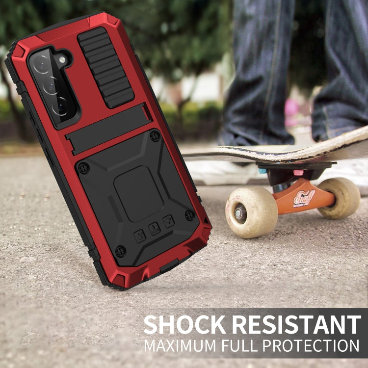 For Samsung Galaxy S23+ 5G R-JUST Life Waterproof Dustproof Shockproof Phone Case(Red) - Galaxy S23+ 5G Cases by R-JUST | Online Shopping UK | buy2fix