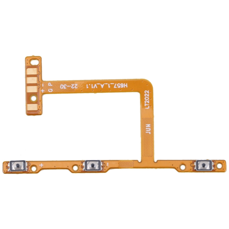 For Infinix Hot 10 X682B X682C OEM Power Button & Volume Button Flex Cable - Flex Cable by buy2fix | Online Shopping UK | buy2fix