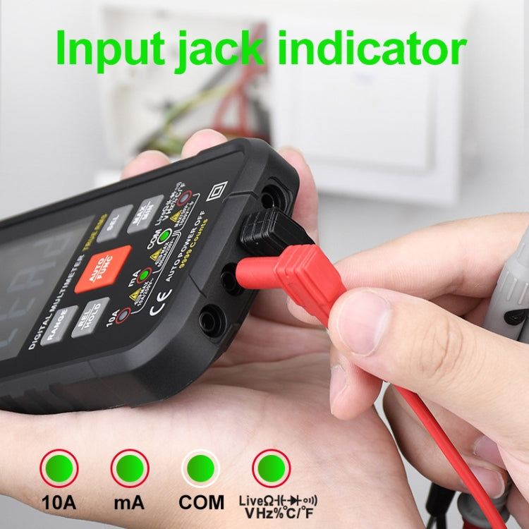 HABOTEST HT116 Large Screen Smart Automatic Digital Multimeter - Digital Multimeter by HABOTEST | Online Shopping UK | buy2fix